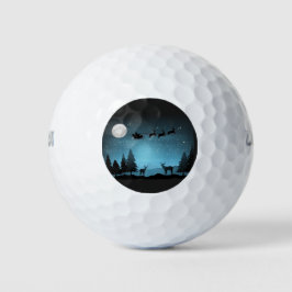 Pelotas De Golf Renos Adorables De Noche