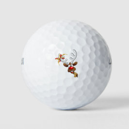 Pelotas De Golf Renos navidades divertidos