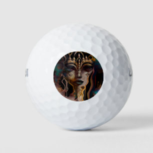 Pelotas De Golf Resumen de mujer egipcia antigua