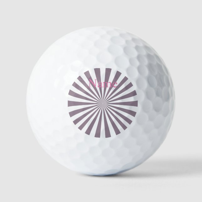 Pelotas De Golf Resumen Starburst Thunder_Cove (Anverso)