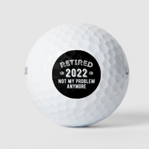 Pelotas De Golf Retirado 2022 No Es Mi Problema