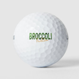Pelotas De Golf Revolución de brócoli Vegetales Vegetales y vegeta