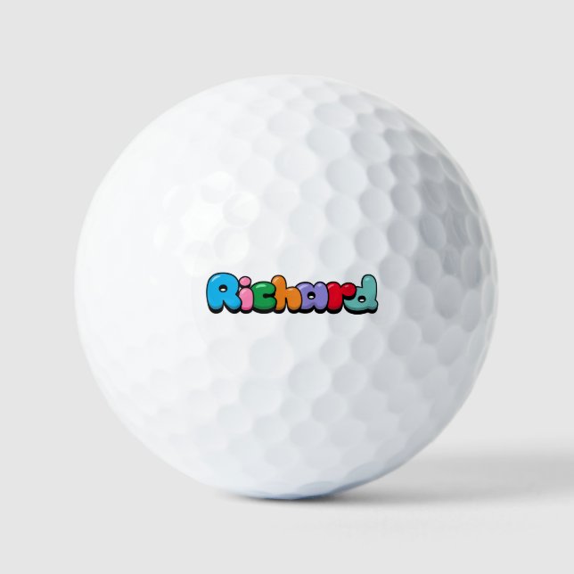 Pelotas De Golf Richard (Anverso)