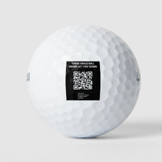 Pelotas De Golf Rickroll QR code