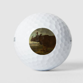 Pelotas De Golf Rinocerontes (rinocerontes) (animal silvestre) (po