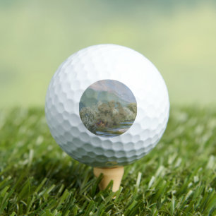 Pelotas De Golf Río Aniene Impresionante paisaje Art Nouveau