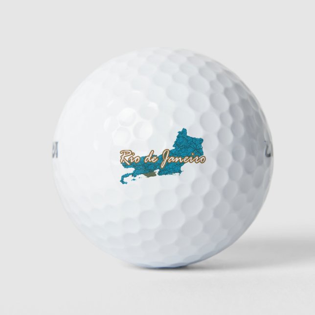 Pelotas De Golf Río de Janeiro (Anverso)
