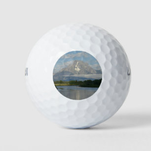 Pelotas De Golf Río Jackson Hole en el Parque Nacional Grand Teton