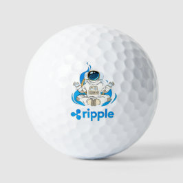 Pelotas De Golf Ripple XRP Criptocurrency -Astronauta criptográfic