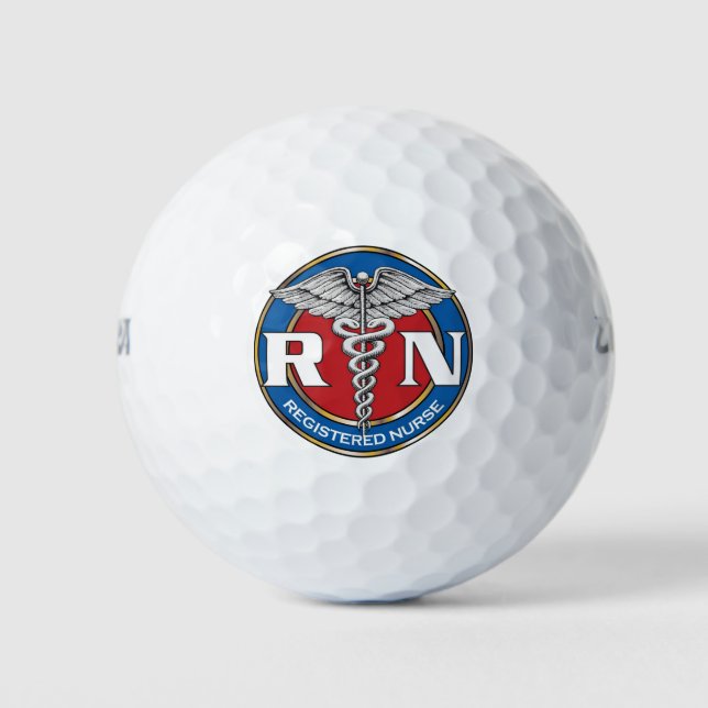 Pelotas De Golf RN Nurse (Anverso)