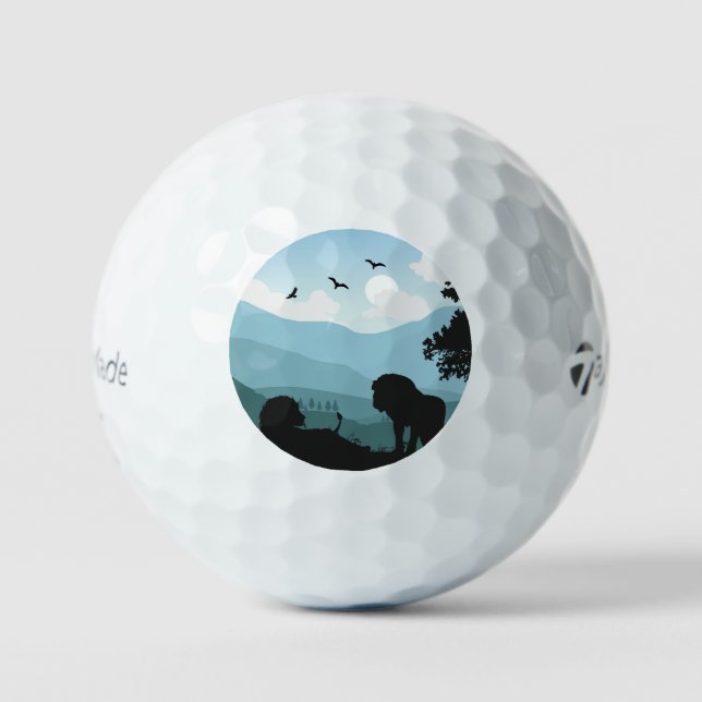 Pelotas De Golf Roaring Pride Golf Ball (Anverso)