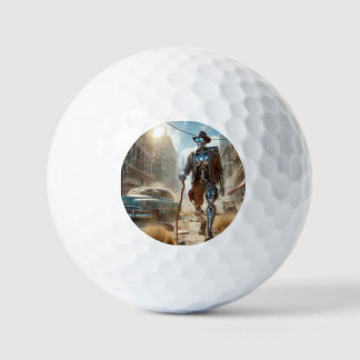 Pelotas De Golf Robot en la ciudad fantasma