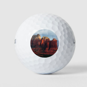 Pelotas De Golf Roca de café nublado en Sedona Arizona