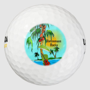Pelotas De Golf Rocas de jubilación en la playa