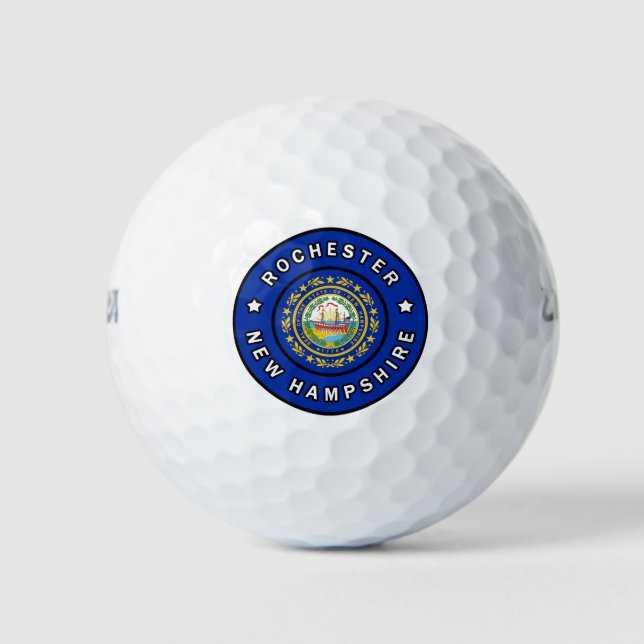 Pelotas De Golf Rochester New Hampshire (Anverso)