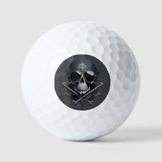 Pelotas De Golf Rock On Skull Tee