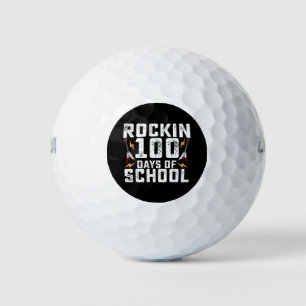 Pelotas De Golf Rockin 100 días de cosecha de guitarra rock escola