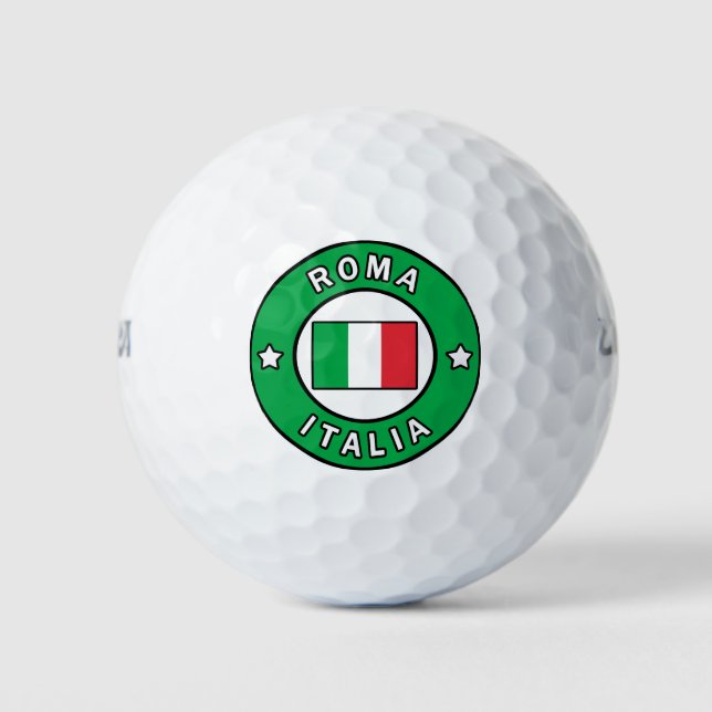 Pelotas De Golf Roma Italia (Anverso)