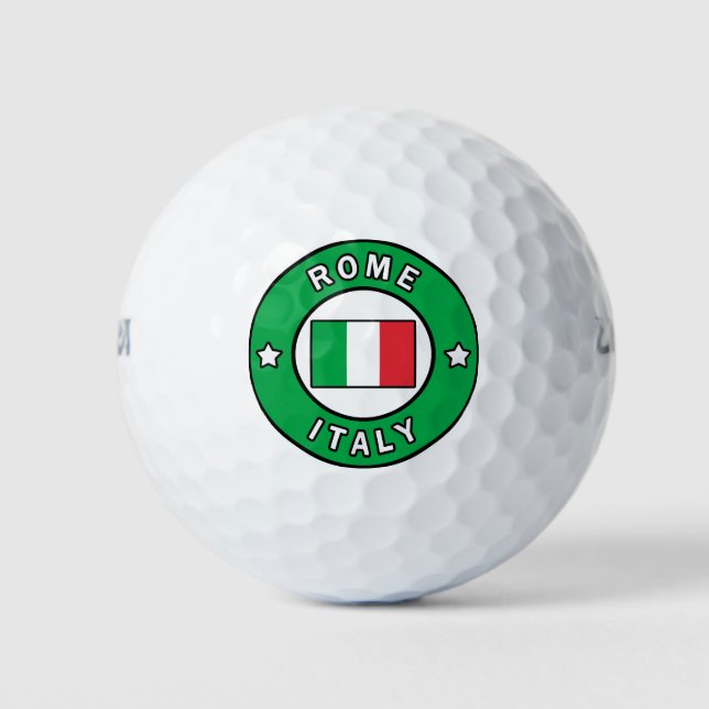 Pelotas De Golf Roma Italia (Anverso)
