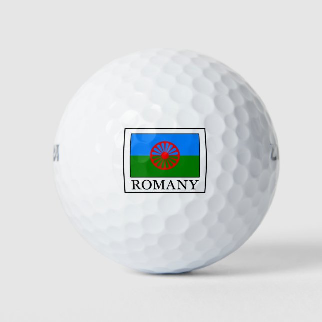 Pelotas De Golf Romaní (Anverso)