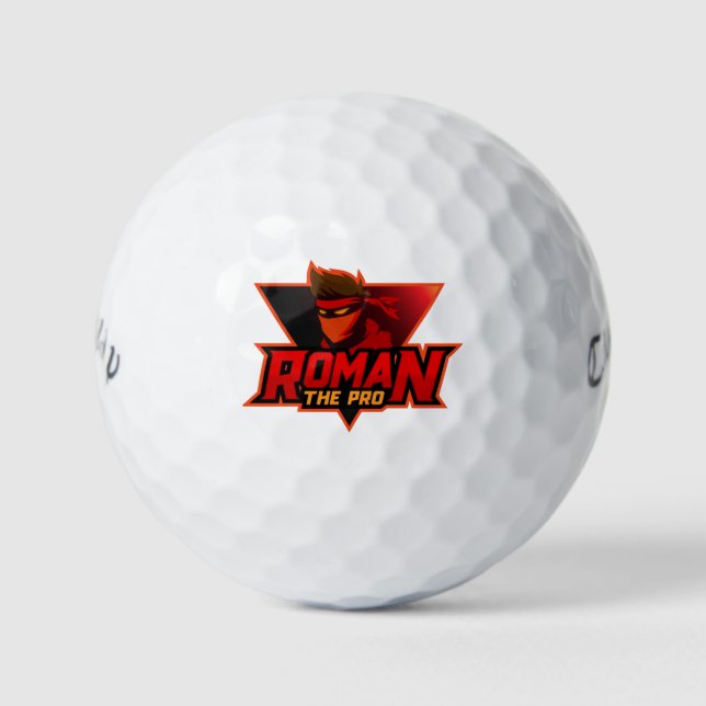 Pelotas De Golf RomanThePro Premium Golf Ball (Anverso)