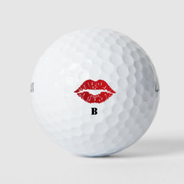 Pelotas De Golf Romantic chic luxe red lips