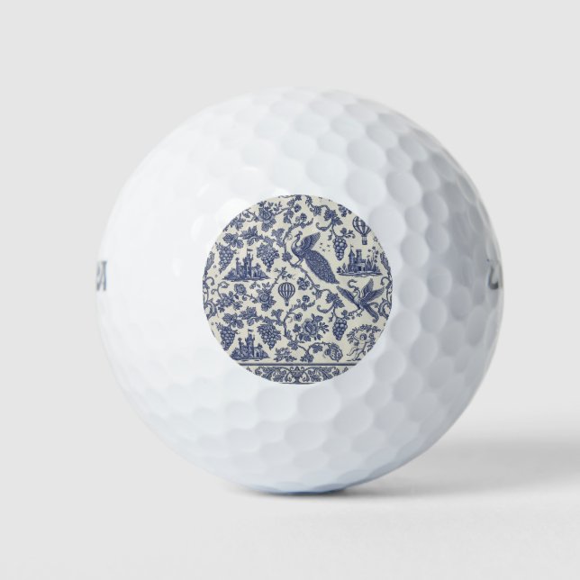 Pelotas De Golf Romantic Design (Anverso)