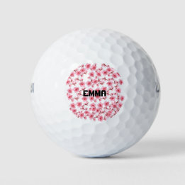 Pelotas De Golf Romantic pink Cherry blossom