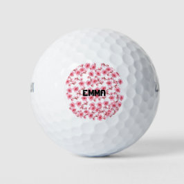 Pelotas De Golf Romantic pink Cherry blossom