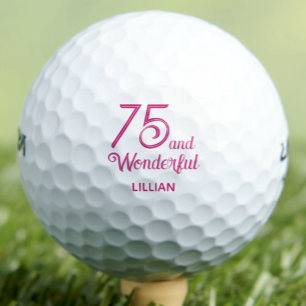 Pelotas De Golf Romántico regalo 75 para esposa - Diseño de escrit
