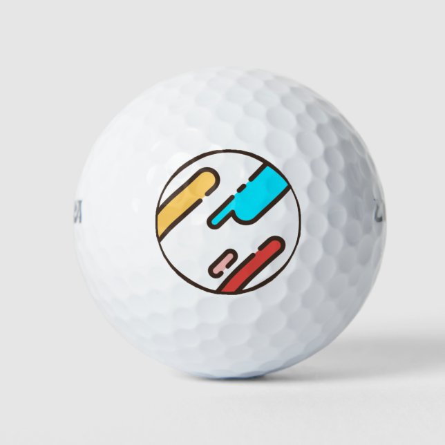 Pelotas De Golf rompehielos (Anverso)