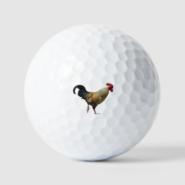 Pelotas De Golf Rooster Golf Ball (Anverso)