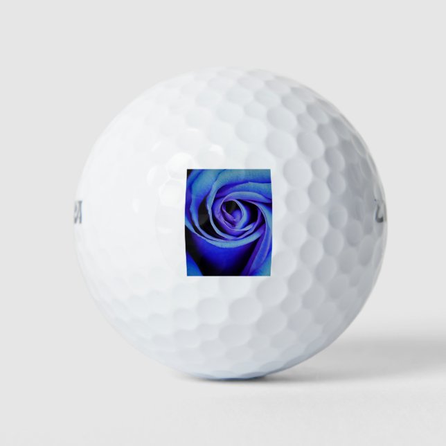 Pelotas De Golf Rosa azul grande (Anverso)