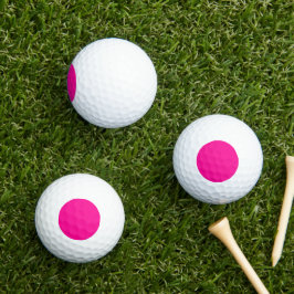Pelotas De Golf Rosa brillante
