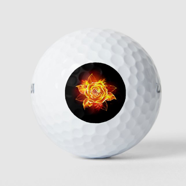 Pelotas De Golf Rosa de incendios en auge (Anverso)
