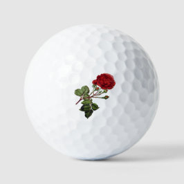 Pelotas De Golf Rosa Red Long Stem