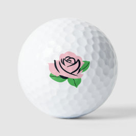 Pelotas De Golf Rosa rosa bebé