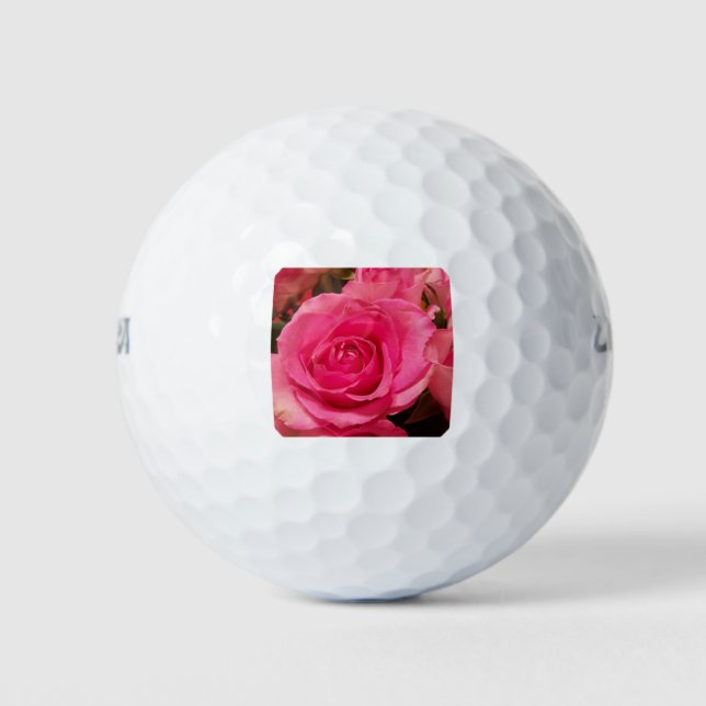Pelotas De Golf Rosas rosas rosas (Anverso)