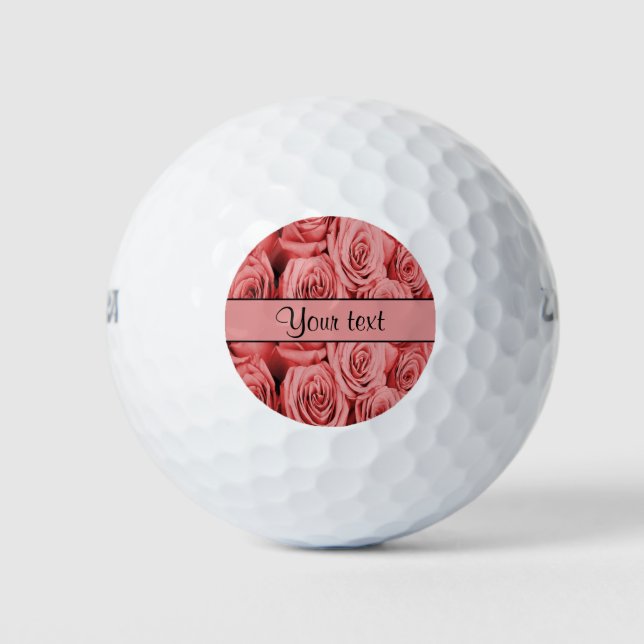 Pelotas De Golf Roses rojos (Anverso)
