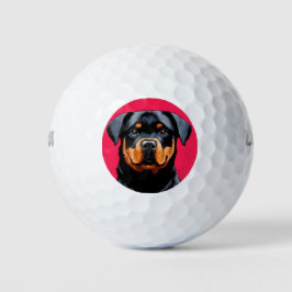 Pelotas De Golf Rottweiler