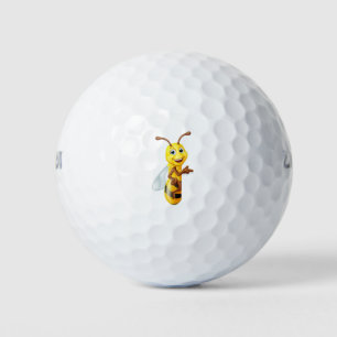 Pelotas De Golf Rótulo del personaje de la caricatura Bumble Honey