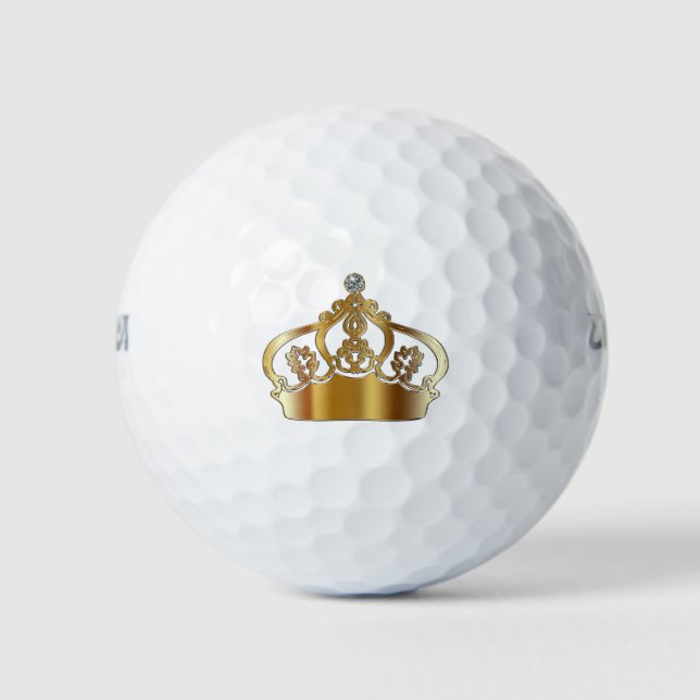 Pelotas De Golf Royal Bling Crown (Anverso)
