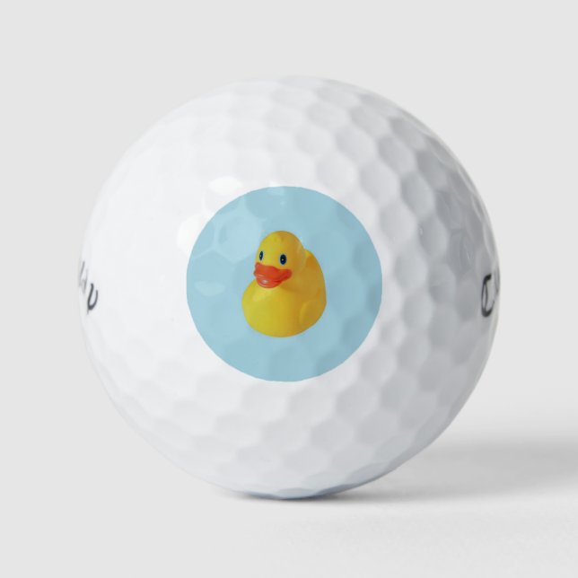 Pelotas De Golf Rubber Ducky (Anverso)
