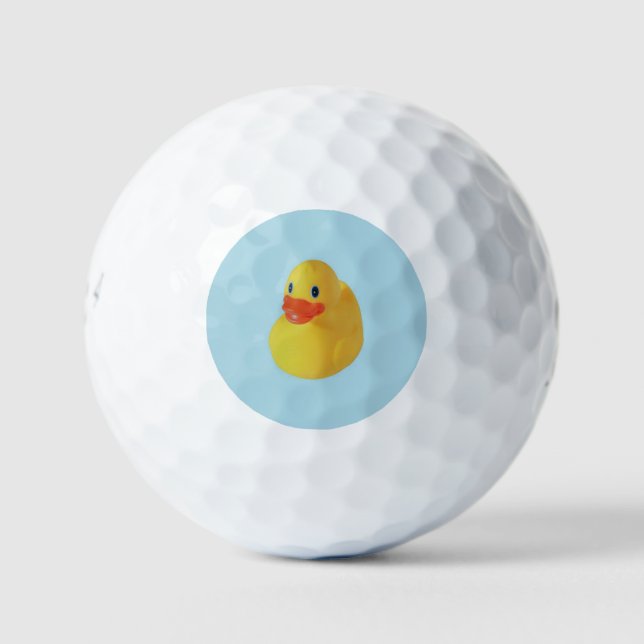 Pelotas De Golf Rubber Ducky (Anverso)