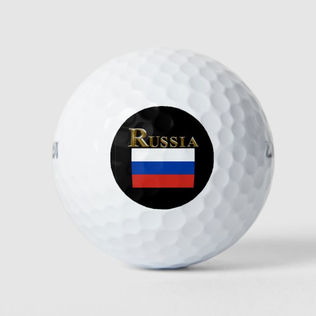 PELOTAS DE GOLF RUSIA (Anverso)