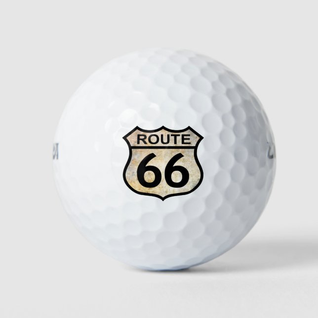 Pelotas De Golf Ruta 66 (Anverso)