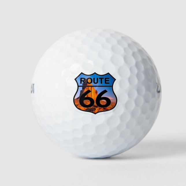 Pelotas De Golf ruta 66 (Anverso)