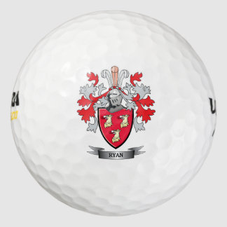 Pelotas De Golf Ryan Coat of Arms