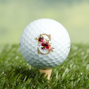 Pelotas De Golf S Floral