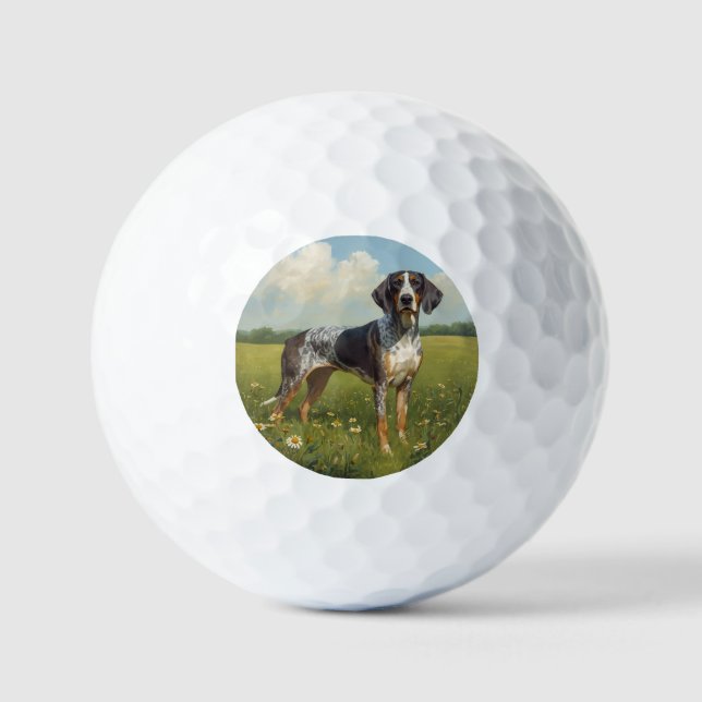Pelotas De Golf Sabueso Bluetick (Anverso)